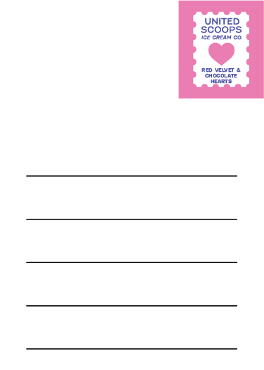 Ice cream project labels-24